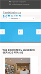 Mobile Screenshot of orthopaedie-schmieg.de